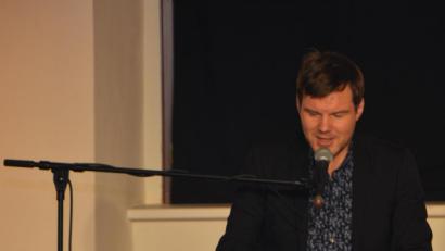 Bild: dob
Der gebürtige Münsterländer Thorsten Nagelschmidt liest in der Friedrichsburg aus seinem neuen Buch "Arbeit".