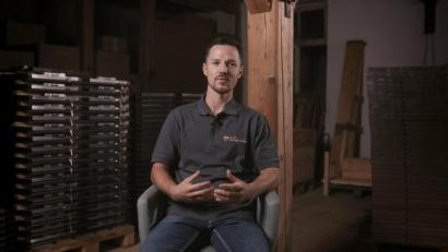 Bild: Dominik Garban/exb
Christian Wolf leitet die Geschäfte von Wolf Waagen in Hagendorf bei Waidhaus. Das Unternehmen hat Kunden in ganz Europa.