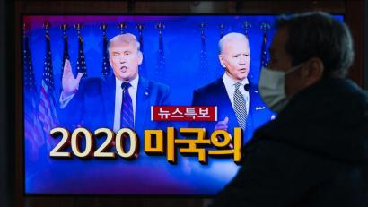 Bild: Simon Shin
Hände weg, Trump.