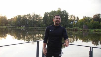 Bild: kaz
Der Fischhofpark in Tirschenreuth ist Kiyans Lieblingsplatz.