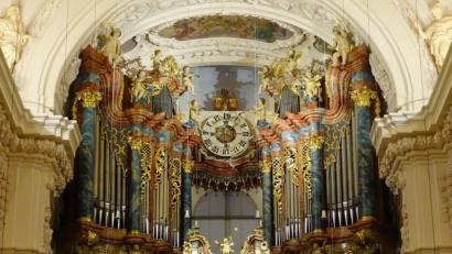 Bild: Johannes Röttges/exb
Die Geschichte der Kirchenmusik im Kloster und in der Basilika (Bild) arbeitet das Buch von Georg Schrott, Andreas Sagstetter und Josef Reindl auf.