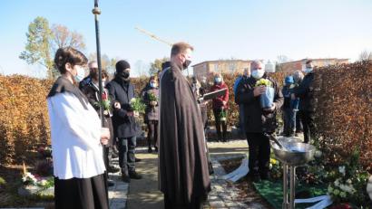 Bild: jzk
Herbert Fischer wurde auf dem Kemnather Friedhof in einem Urnengrab bestattet.