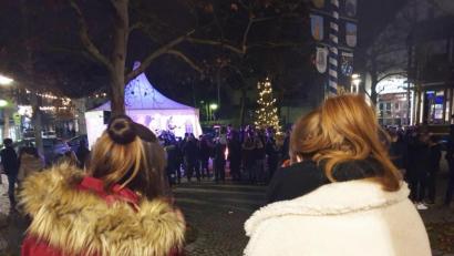 Bild: exb/Bergnmann
"Coming home 4 X-Mas": Die Weihnachtsparty des Jugendbeirats am Kolpingplatz war vergangenes Jahr ein voller Erfolg. Zum Fest 2020 geht nichts. Die Vorschriften wäre nicht zu erfüllen.