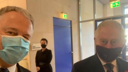 Bild: Pressestelle des Landratsamtes Amberg-Sulzbach
Landrat Richard Reisinger und Prinz Charles (rechts).