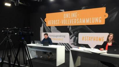 Bild: Lisa Wilhelm/exb
Die Vollversammlung im Herbst des Kreisjugendrings Schwandorf fand dieses Mal online statt.