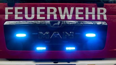 Bild: Alexander Unger
Die Amberger Feuerwehr musste zu einem Brand bei der Firma Auer Guss ausrücken.