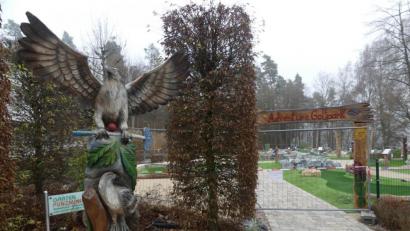 Bild: rn
Ein Adler steht Pate für das Logo der "Adventure Golfanlage Eschenbach i. d. OPf.".