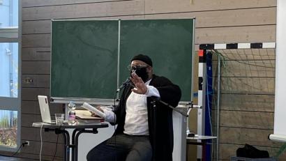 Bild: Johanna Grillenbeck
Lesung mit David Mayonga