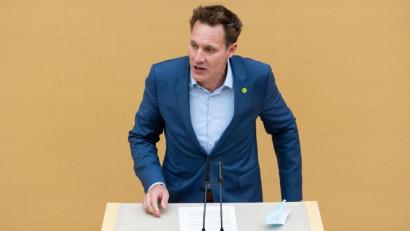 Bild: Sven Hoppe/dpa
Ludwig Hartmann, Fraktionsvorsitzender von Bündnis 90/Die Grünen im bayerischen Landtag.