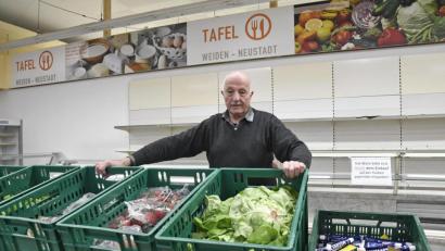Bild: Petra Hartl
Josef Gebhardt, Vorsitzender der Tafel Weiden und Neustadt/WN, mahnt, dass Corona vor allem die Ärmsten trifft, Tafel Weiden – Neustadt/WN e.V.
