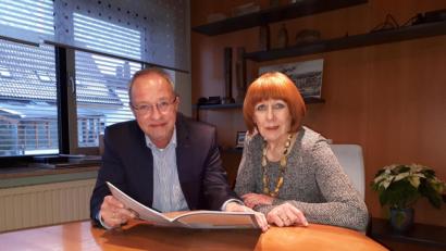 Bild: pz
Vorstand Anton Wolfgang Hart und Elisabeth Hart sind glücklich, dass Hart-Keramik AG bisher gut durch die Pandemie kam.