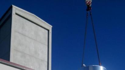 Bild: Gebrüder Mehler/exb
Eine halbe Million Euro hat die Tuchfabrik Mehler in eine zentrale Pelletsheizung, Pufferspeicher und Photovoltaikanlagen investiert.