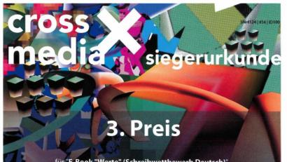 Bild: Völkl/Europaberufsschule
Die Siegerurkunde für die Europa-Berufsschule ist inzwischen in Weiden eingetroffen.