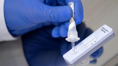 Bild: Sven Hoppe
Ein-Corona-Test