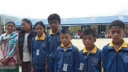 Bild: exb
Die Schulkinder von Angpang werden vom Verein “Kinder von Nepal” unterstützt - auch mithilfe von Spenden des Weltladens Auerbach.