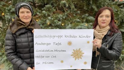 Bild: u
Die Vorsitzenden Gerlinde Siegert (rechts) und Irmgard Sellmeyer überwiesen die Summen auf die Konten der Organisationen.