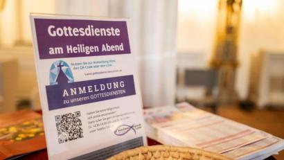 Bild: Philipp Schulze
Anmeldung und vorgezogene Gottesdienste. Heiligabend wird heuer ganz anders als sonst.