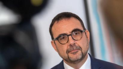 Bild: Peter Kneffel
Klaus Holetschek (CSU), Gesundheitsstaatssekretär, bei einem Interview. Foto: Peter Kneffel/dpa