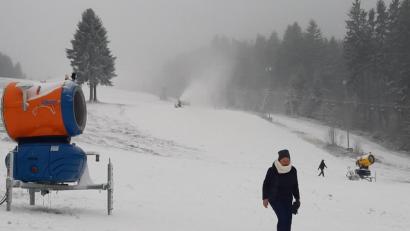 Bild: gis
Trotz des ungewissen Starts werden die Lifte beschneit