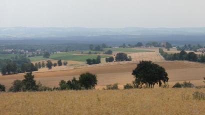 Bild: wro
Das geplante Vorhaben „Photovoltaikanlage“ am Hang (Bildmitte) bei Fürstenhof ist nicht unumstritten. Die Zustimmung zur Änderung des Flächennutzungsplanes erfolgte daher nur unter Vorbehalt.