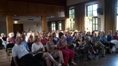 Archivbild: wel
Stets gut besucht sind die Veranstaltungen der Freunde der Kunst. Bleibt zu hoffen, dass es im Jahr 2021 mit den Veranstaltungen weitergehen kann.