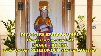 Bild: ld
Ein eindrucksvolles digitales Krippenspiel hatte Pastoralreferent Maximilian Pravida kreiert.