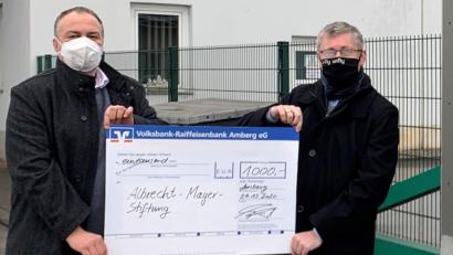 Bild: Franz Badura
Hubert Englhard (links) mit Franz Badura.