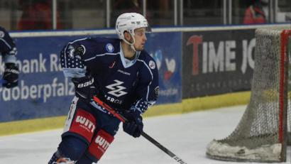 Archivbild: gb
Tomas Rubes feierte beim 4:3-Sieg der Blue Devils im Memmingen sein Comeback. Bei 100 Prozent ist der Tscheche allerdings nicht.