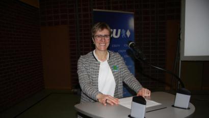 Archivbild: wro
Marion Höcht – hier ein Archivbild – bekennt sich offen zur ihrem Dorf Krummennaab.