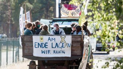 Bild: Markus Scholz/dpa
Keiner will den Atommüll: Während weite Teile der Oberpfalz weiter als Standort für ein Endlager infrage kommen, feiert eine Bürgerinitiative das Ausscheiden Gorlebens aus dem Suchverfahren für ein Endlager.