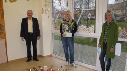 Bild: Gemeinde Kulmain/exb
von links: Günter Kopp, Corinna Fröhler und Ingrid Hoffmann