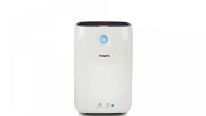 Bild: Stiftung Warentest/dpa
Testsieger ist der Philips AC2889/10. Er fängt 90 bis 95 Prozent der Aerosole in der Luft ab.