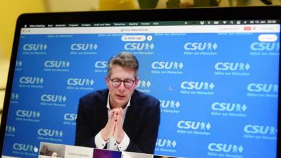 Bild: Andreas Brückmann
Erstmals lud die CSU Amberg-Sulzbach in digitaler Form zum Neujahrsempfang ein. CSU-Generalsekretär Markus Blume war als Gastredner mit zugeschaltet.