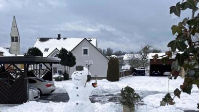 Bild: ü
Ein Prachtexemplar von Schneemann.