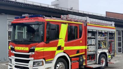 Bild: Feuerwehr Amberg/exb
Das neue Löschfahrzeug LF 20 der Amberger Feuerwehr wird Ende der Woche in Dienst gestellt.