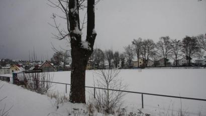 Bild: wro
Auf dem bisherigen Sportplatz (Bild) könnte ein Baugebiet mit 12 bis 14 Parzellen entstehen.