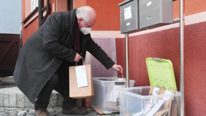 Bild: Gabi Schönberger
Auch die Buchhandlung Bodner in Pressath bietet "Click & Collect" an.