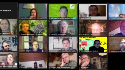 Bild: Kunz
Das Bürgerforum des Aktionsbündnisses Walderhalt diskutierte am Samstag im Netz auch über alternative Möglichkeiten zu Weiden West-IV.