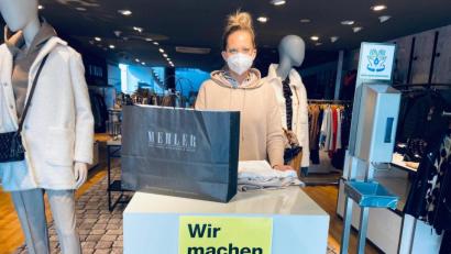 Bild: Ann-Sophie Mehler/exb
Ann-Sophie Mehler vom Geschäft Mode Mehler in Oberviechtach hat Erfahrungen mit „Click&Collect“ gemacht.