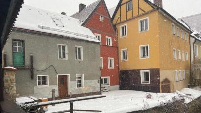 Bild: ass
In knapp zwei Jahren soll das Bootshaus fertig sein, Café, kleines Hotel und Treffpunkt für Amberger und ihre Gäste. Früher war hier die Ballettschule Winter.