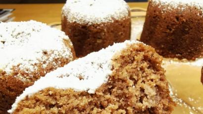 Bild: Heike Heindl/exb
Der Apfelmus-Kuchen ist glutenfrei und ohne Industriezucker zubereitet.
