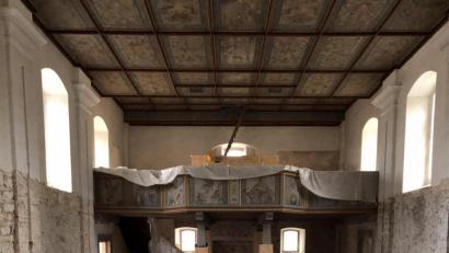 Bild: AIB Schultes/exb
Die Expositurkirche St. Johannes der Täufer wird derzeit innen komplett saniert.