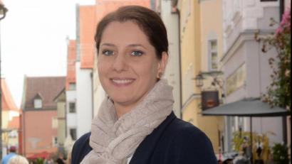 Bild: Gabi Schönberger
Andrea Schild-Janker, Geschäftsführerin des Stadtmarketingvereins Weiden.