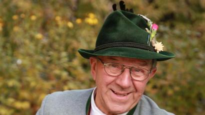 Archivbild: Trachtenverein D'Werdenfelser/exb
Sein geselliges Wesen zeichnete Josef Schmidkonz aus.