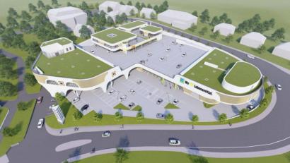 Grafik: Architekt Friedrich W. Groefke
An Ostern 2022 sollen die Oberpfalz-Arkaden eröffnen. 80 Prozent der Fläche sind bereits vermietet, dazu gehören als Hauptmieter Edeka, Netto und die Drogerie Müller, die in das neue Zentrum umzieht. Auch NKD, KiK, eine Bankfiliale, Loto Toto, Physiotherapie und ein Restaurant sollen einziehen.