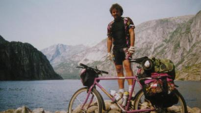 Archivbild: Wolff
Mit dem Fahrrad im Jahr 1992 unterwegs zu den Norwegischen Fjorden.
