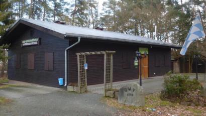 Bild: bk
Die OWV-Blockhütte in Weiherhammer ist bald ohne Pächter.