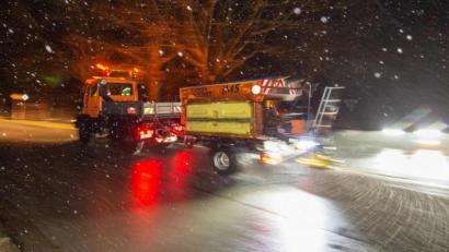 Bild: Philipp Schulze/dpa
Der Deutsche Wetterdienst warnt vor Unwetter und Glatteis in der Nordoberpfalz.