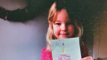 Repro: ds
Zum Thema „Freundschaft" malte die 5jährige Mia ein Bild für ihre Freundin Lotta.