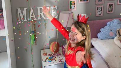 Bild: ads
Marie präsentierte sich als Prinzessin rundum glücklich.